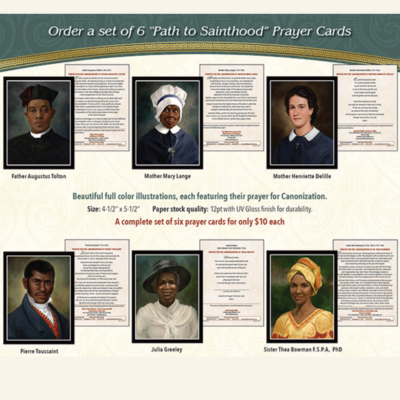 Path to Sainthood Prayer Cards